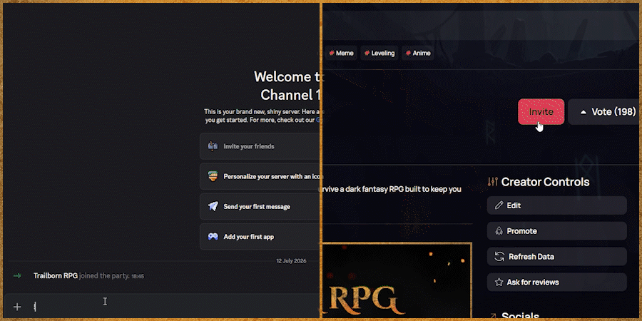 Trailborn RPG Join The Survivors GIF