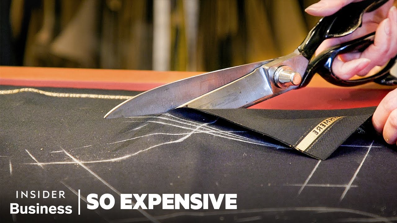 How A Savile Row Master Tailor Makes A £6,000 Suit | So Expensive |...