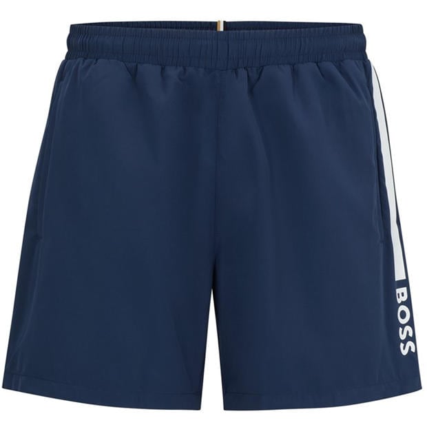 Boss: Boss Men's Dolphin Swim Lightweight Quick-Drying Shorts
