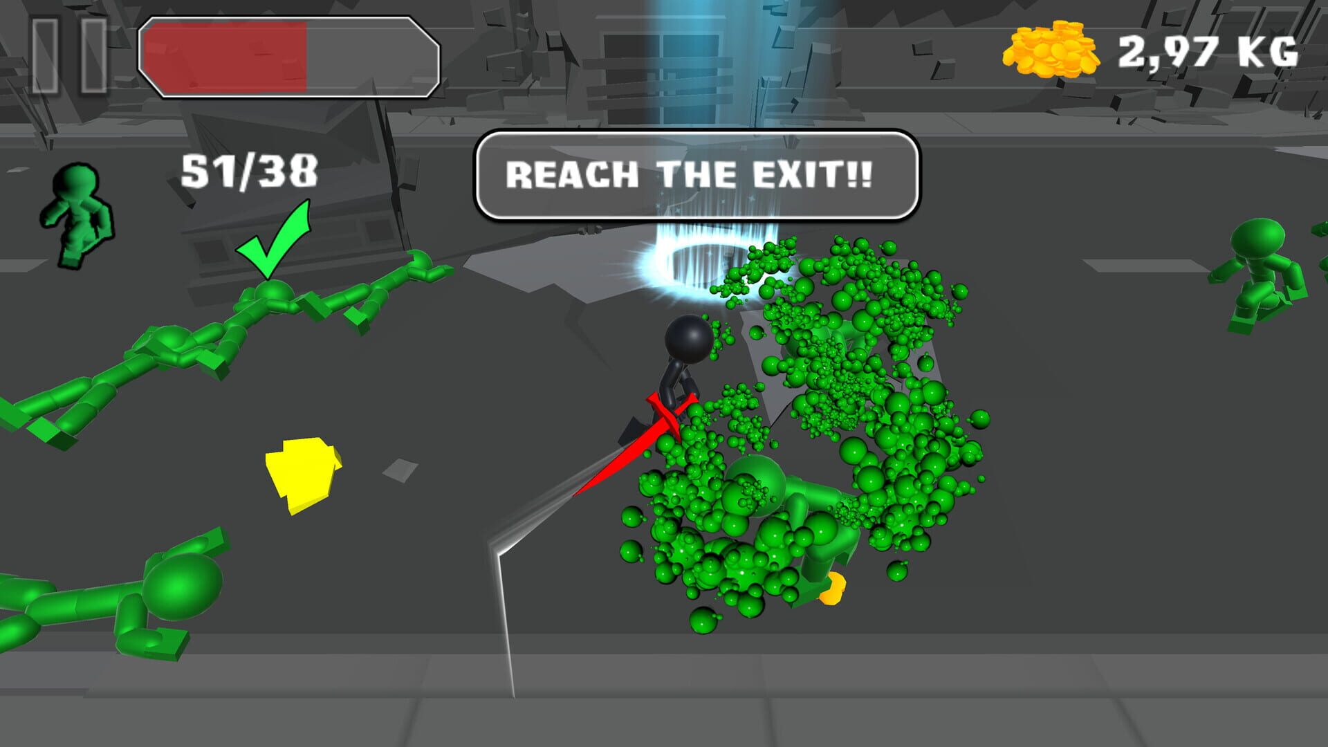Stickman Killing Zombie screenshot 12