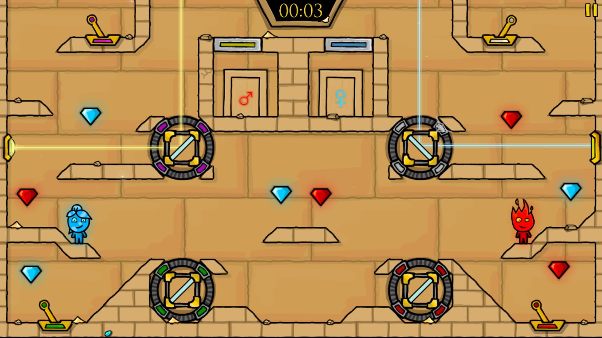 Fireboy and Watergirl: The Light Temple screenshot 2