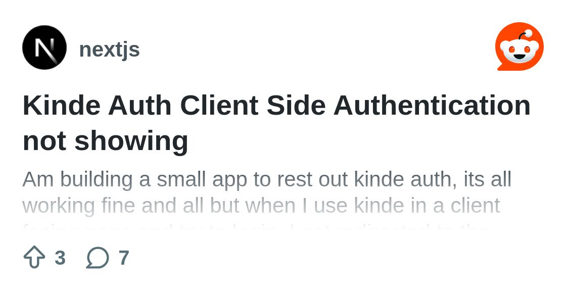 From the nextjs community on Reddit