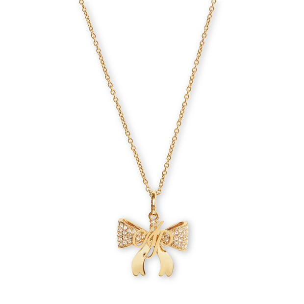 AGENT PROVOCATEUR: AGENT PROVOCATEUR Brietta Bow Necklace