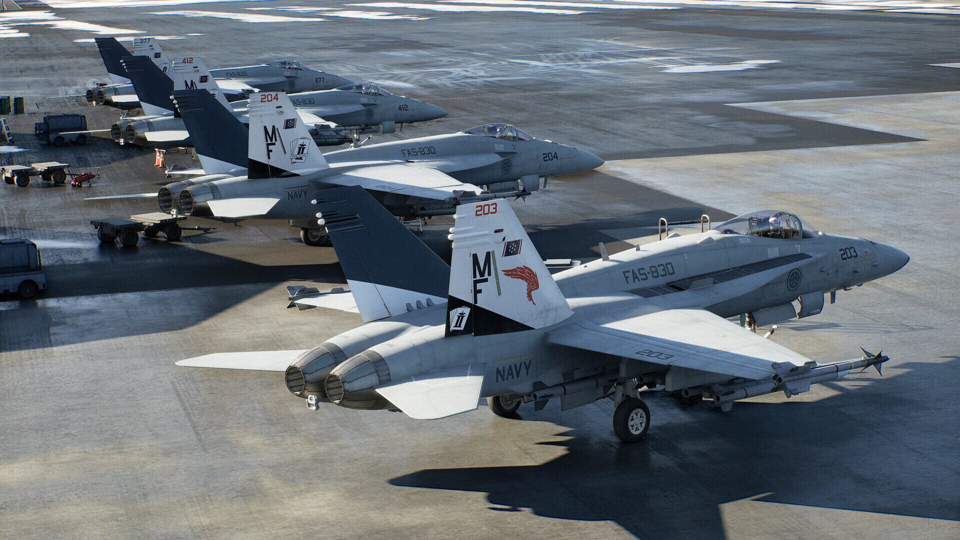 ACE COMBAT 8: WINGS OF THEVE screenshot 2