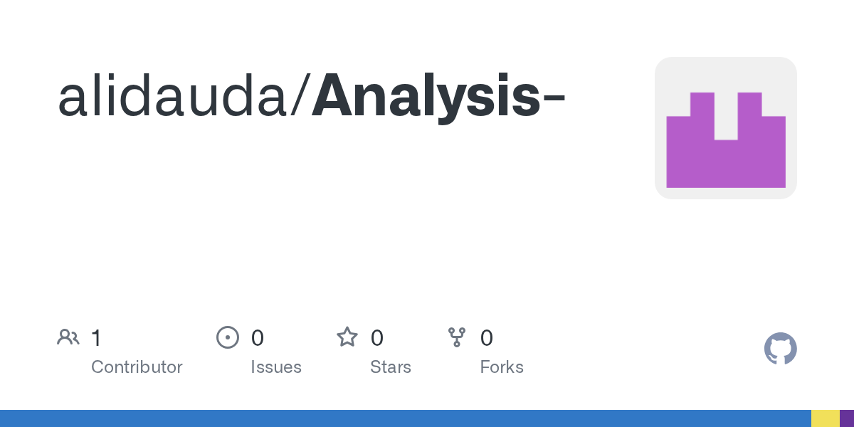 GitHub - alidauda/Analysis-
