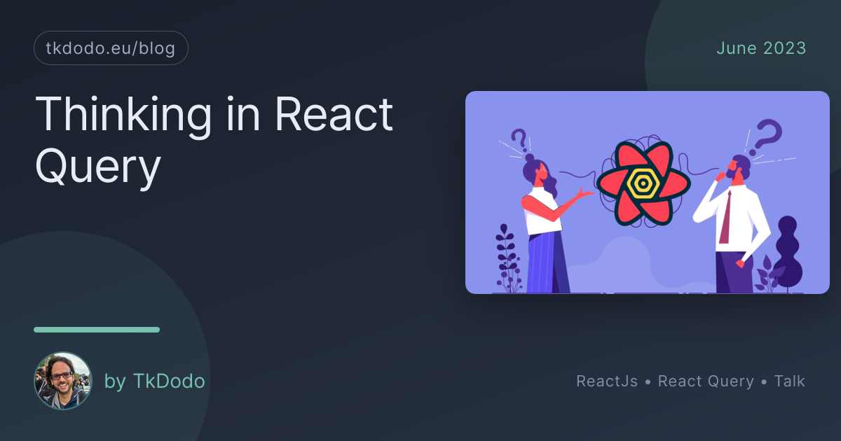 Thinking in React Query
