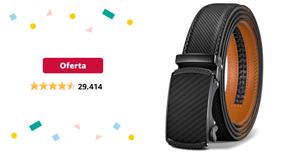 Oferta: BULLIANT Cinturón Hombre Cuero Automática Cinturón De Hombr...