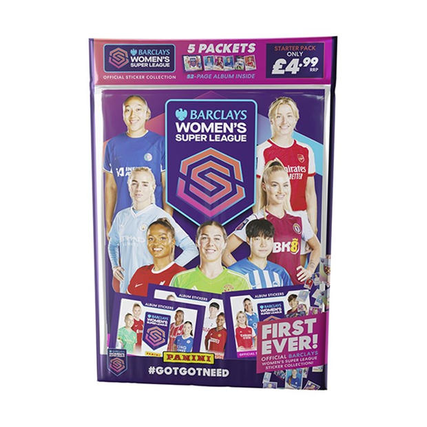 Panini: Panini WSL 2023/24 Sticker Collection Starter Pack