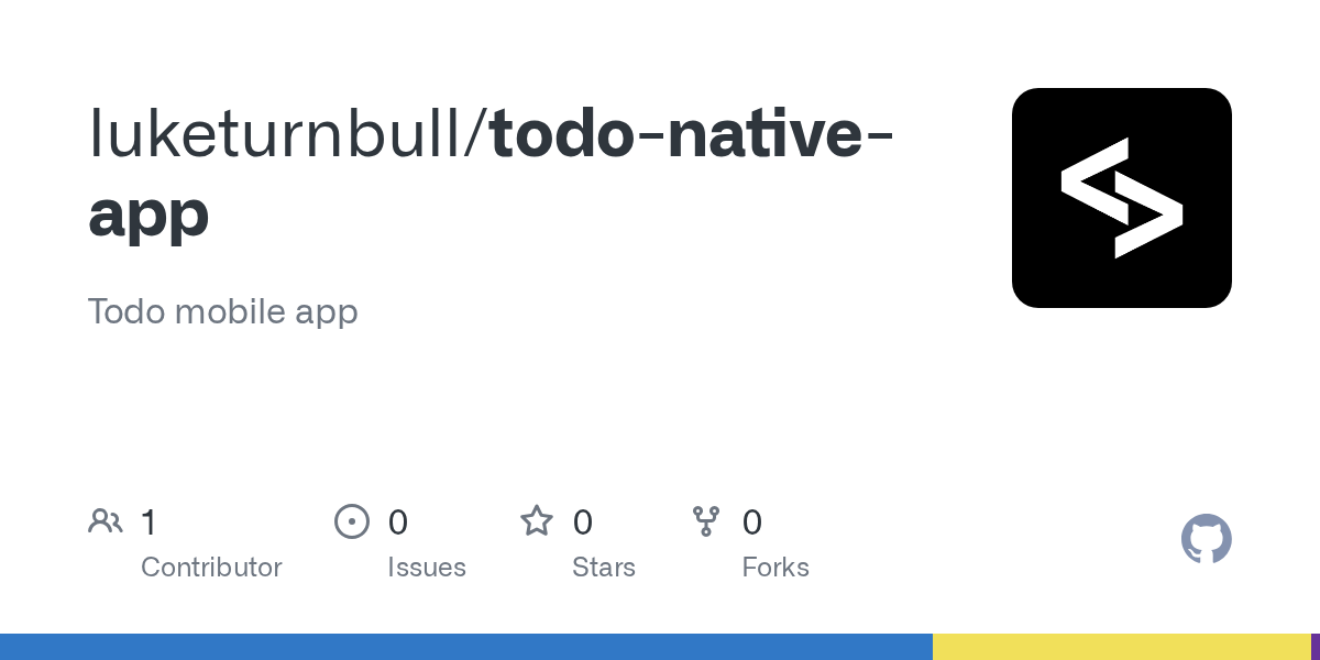 GitHub - luketurnbull/todo-native-app at lukes-local-first-todo