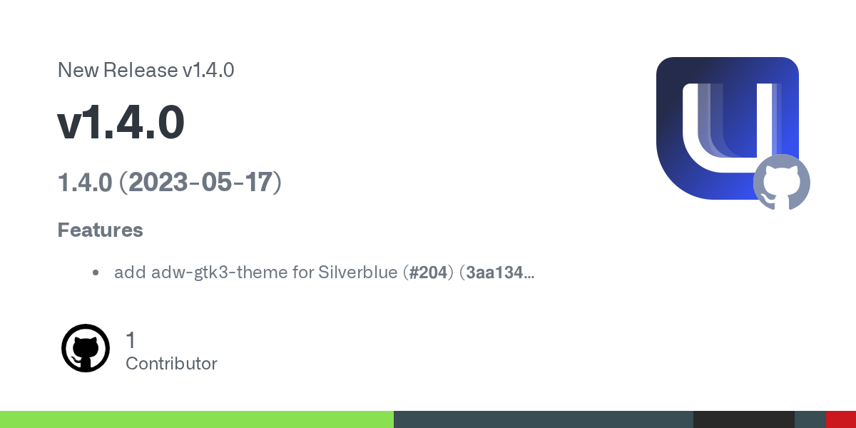 Release v1.4.0 · ublue-os/main