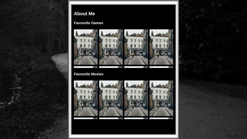 Grid with height of one row