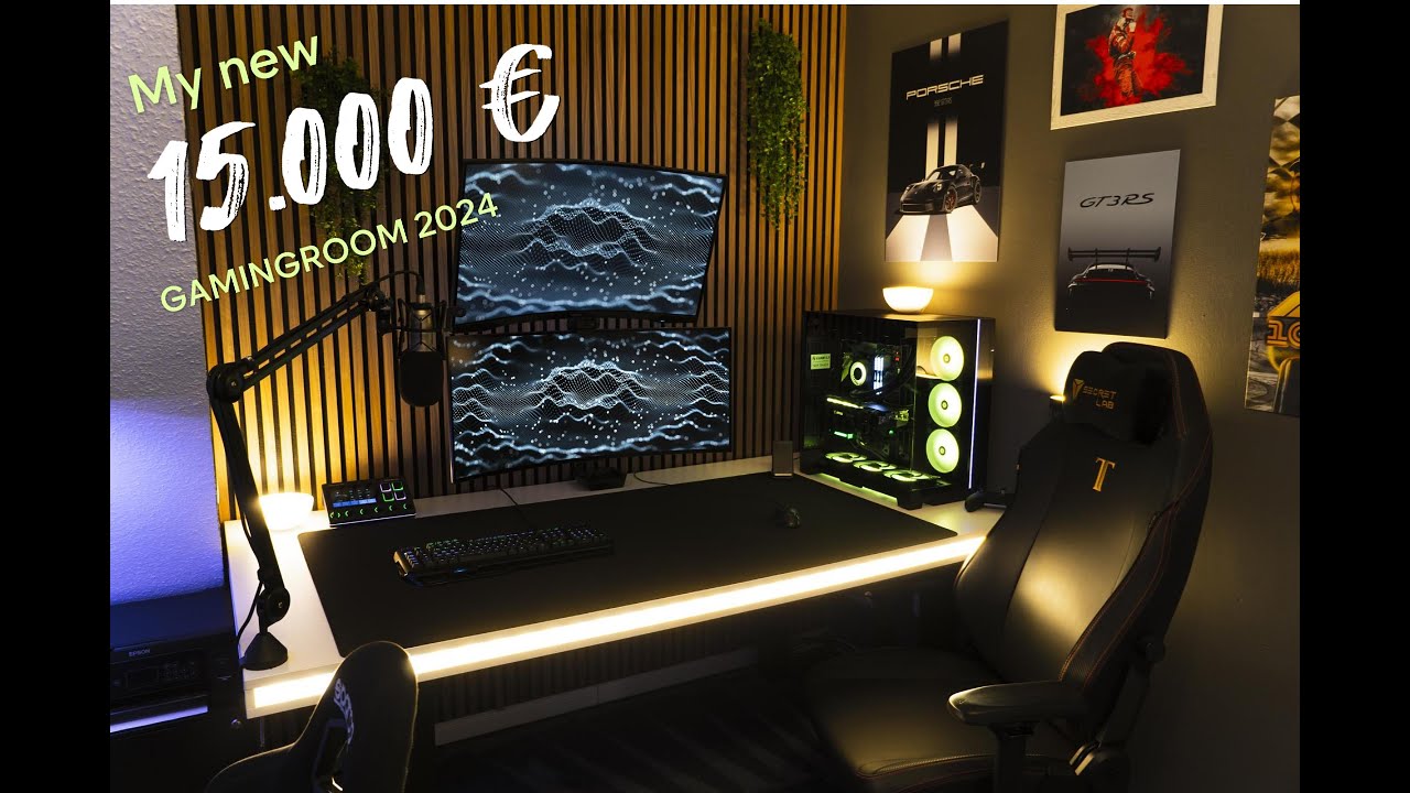 Gamingroom 2024 - Gaming + Racing Simulator