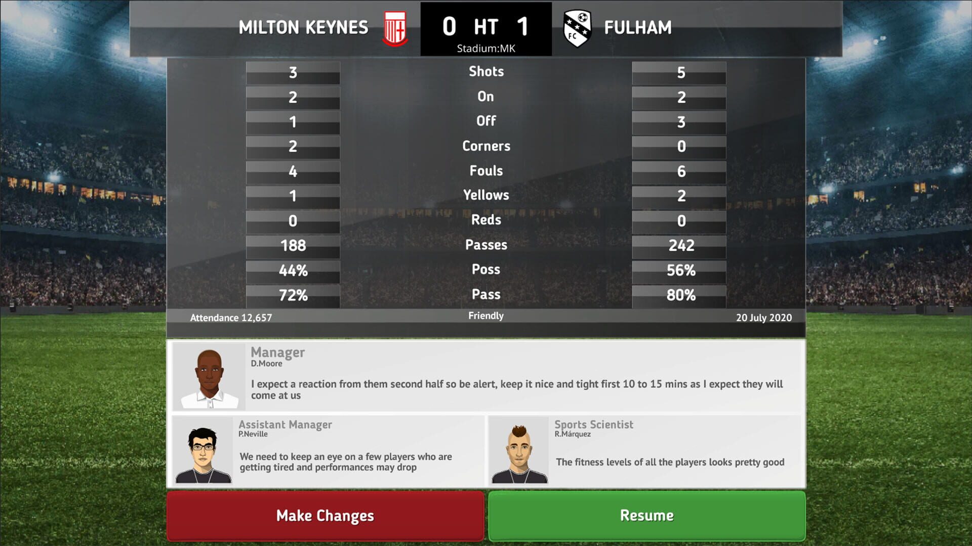 Club Soccer Director 2021 screenshot 10