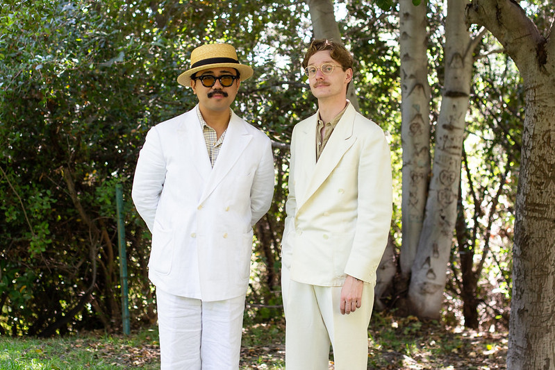 Ode to White Suits & Jackets (White Pants & Palm Beach Cloth Too)