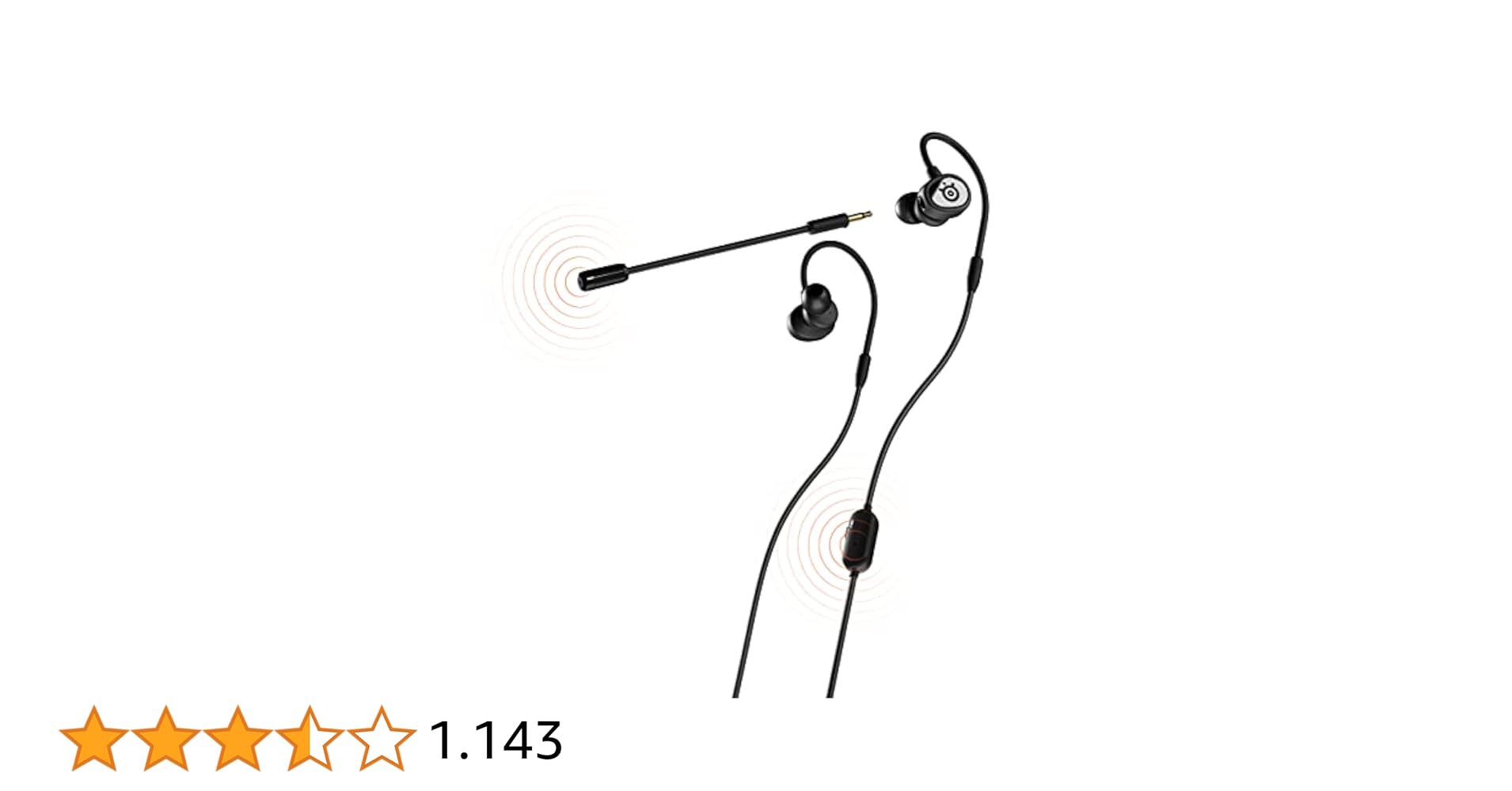 SteelSeries Tusq - In-Ear-Gaming-Headset für mobiles Gaming – Integ...