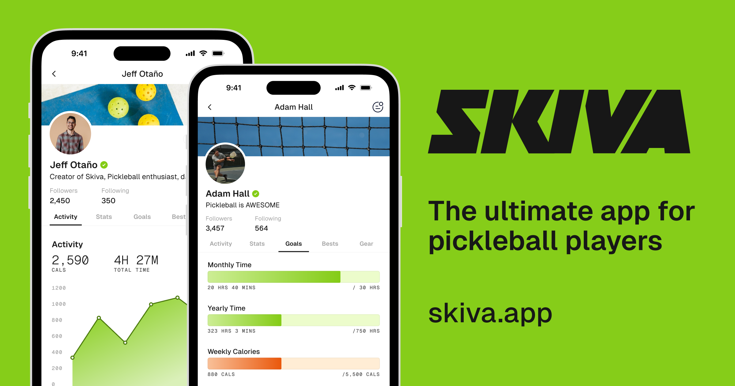 Skiva: Play, Track, and Connect Pickleball Stats and Community App