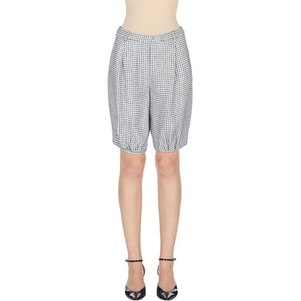 EMPORIO ARMANI: EMPORIO ARMANI Women's Checkered Straight Leg Trousers