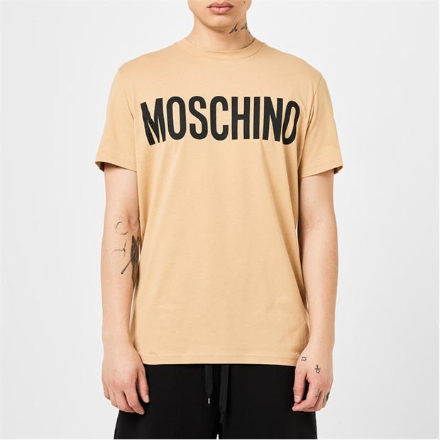MOSCHINO: MOSCHINO Men's Fantasy Regular Fit T-Shirt