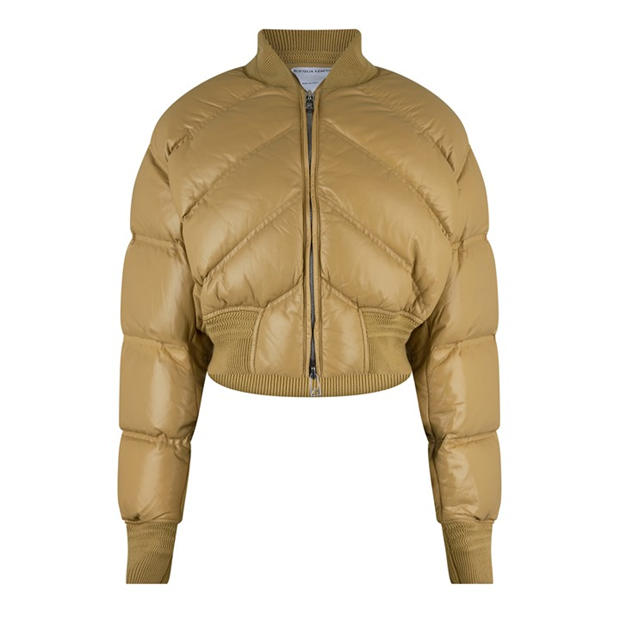BOTTEGA VENETA: BOTTEGA VENETA Women's Insulated Quilted Short Puffer Jacket
