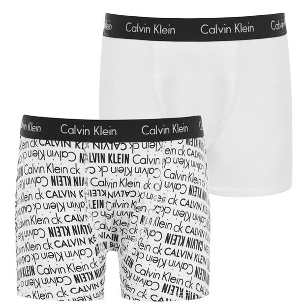 Calvin Klein: Calvin Klein 2 Pack AOP Boxer Shorts