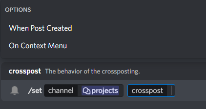 Set Command