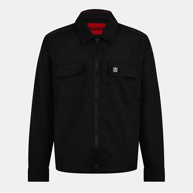 HUGO: HUGO Men's Emalo Tailored Fit Overshirt