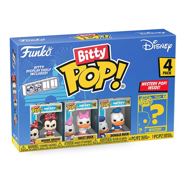 FUNKO: FUNKO Bitty POP: Disney- Minnie 4PK