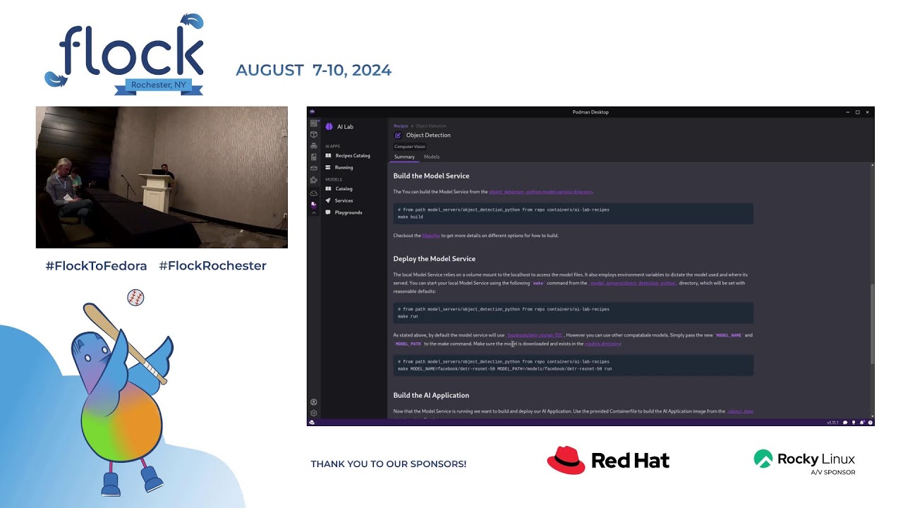 Flock to Fedora Day 1 - Lenovo Room