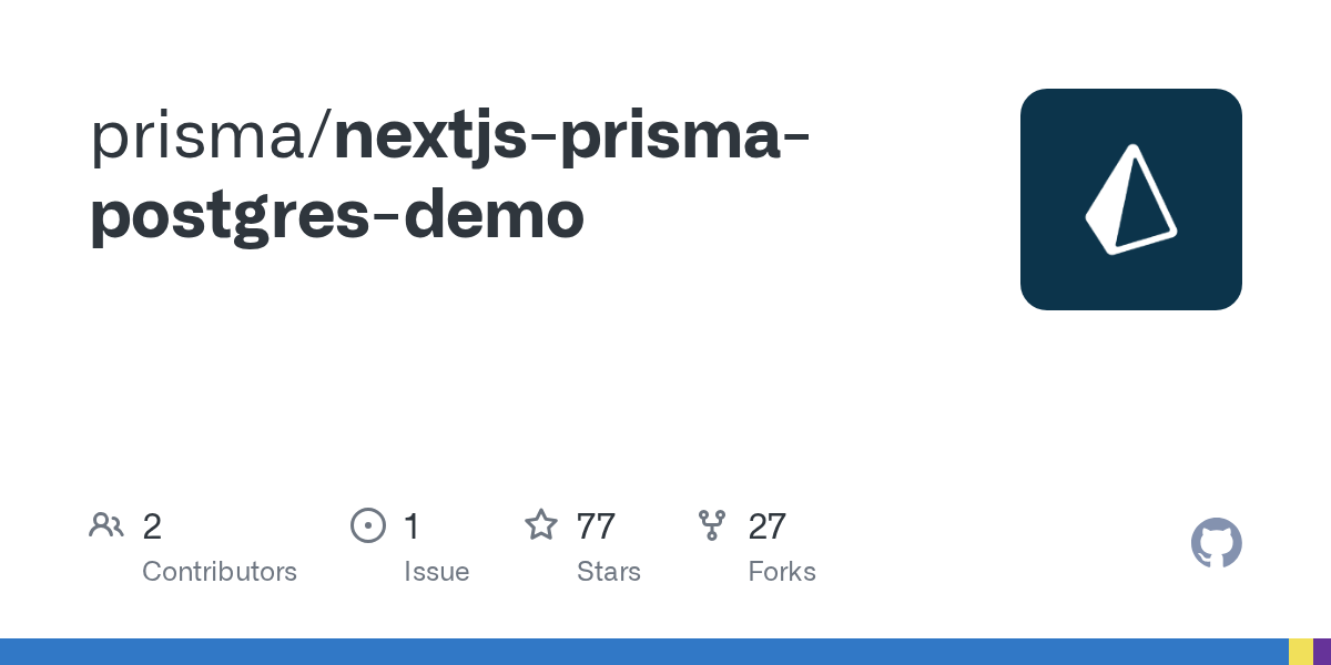 GitHub - prisma/nextjs-prisma-postgres-demo