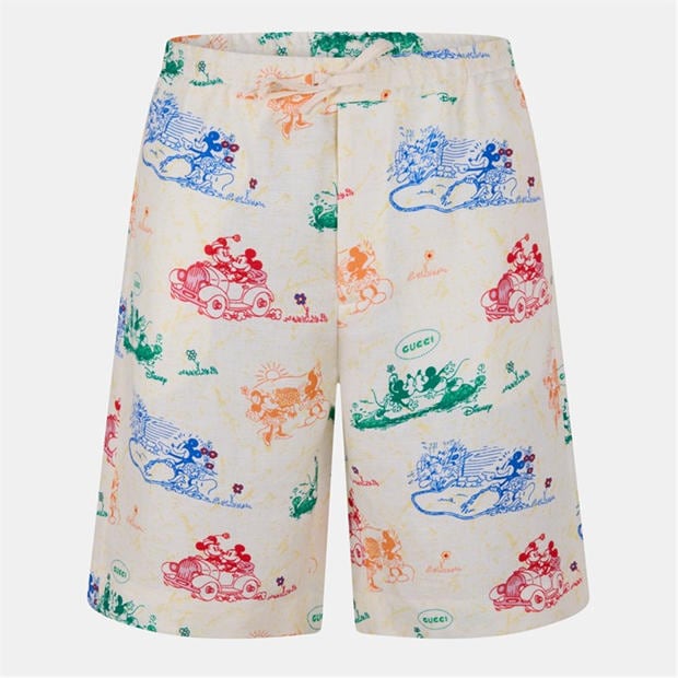 GUCCI: GUCCI Men's Lightweight Linen Tailored Fit Chino Shorts