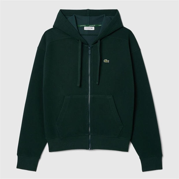 Lacoste: Lacoste Zip-Up Pique Hoodie