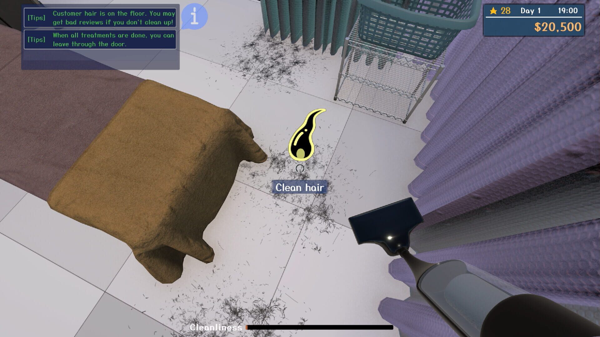 Hair Removal Salon Simulator screenshot 5