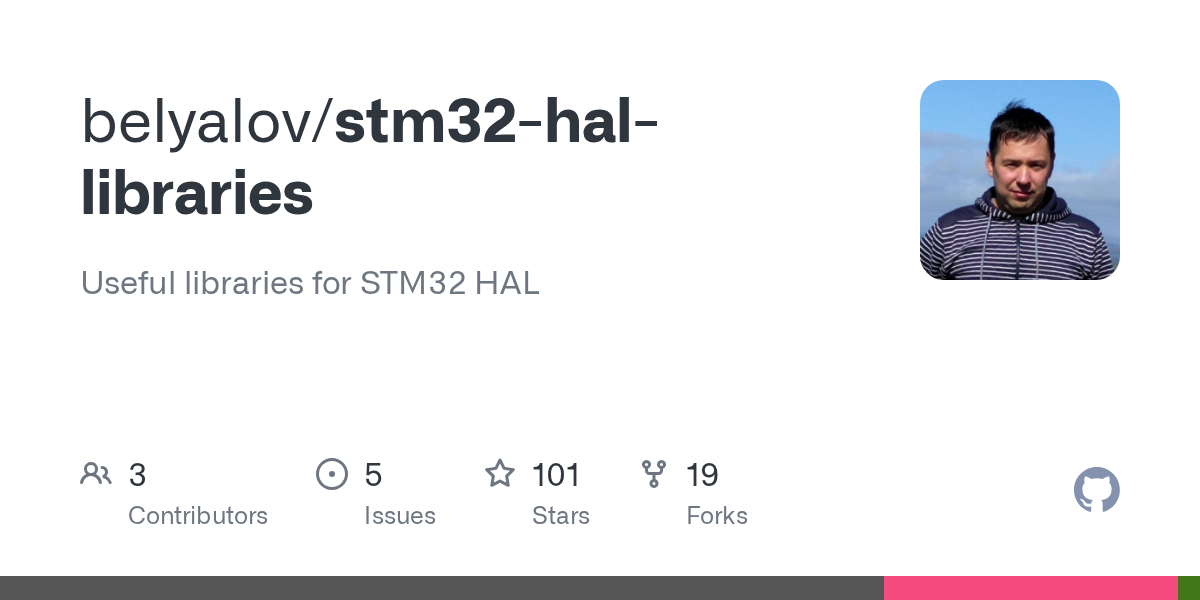 https://github.com/belyalov/stm32-hal-libraries/tree/master - EdgeBench