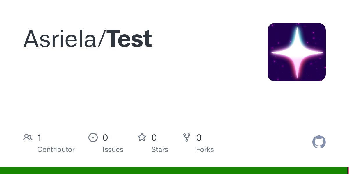 GitHub - Asriela/Test