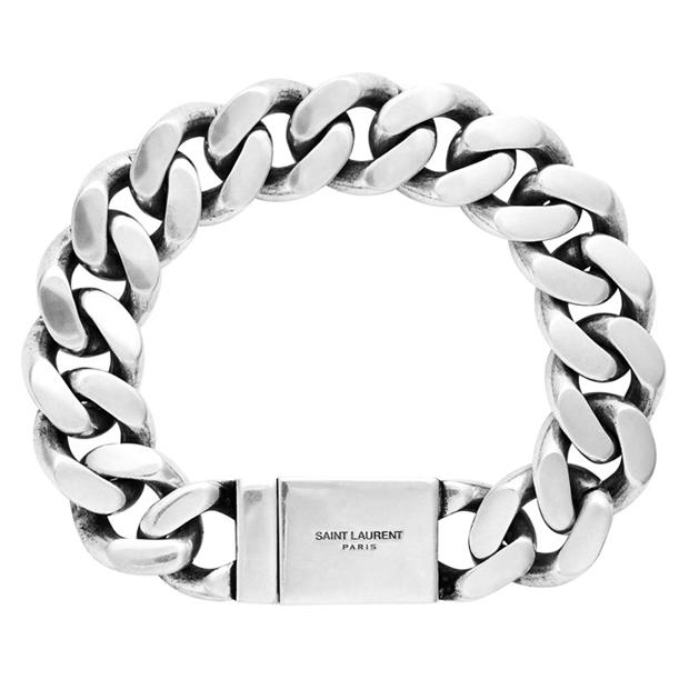 SAINT LAURENT: SAINT LAURENT Collier Chain Bracelet