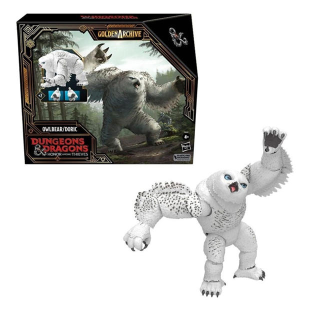 Dungeons and Dragons: Dungeons and Dragons Dungeons & Dragons Honour Among Thieves Golden Archive Action Figure Doric / Owlbear