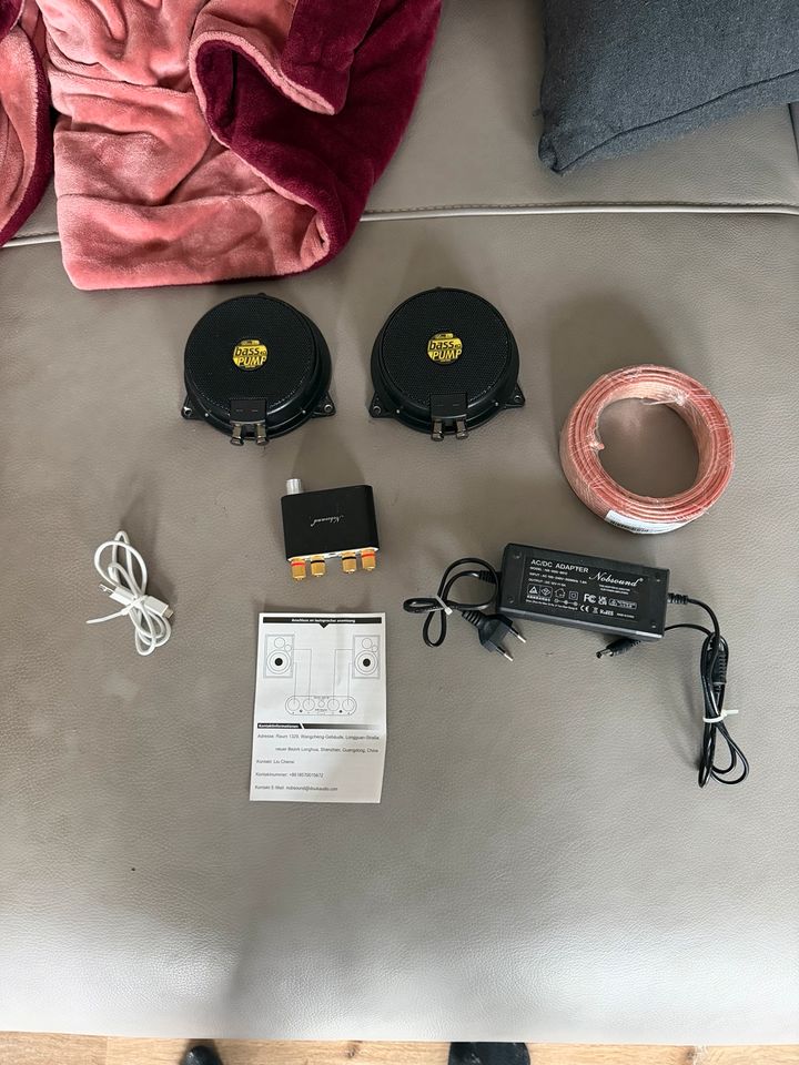 Bassshaker Set - Sinus Live - Nobsound - Simrig - Simracing