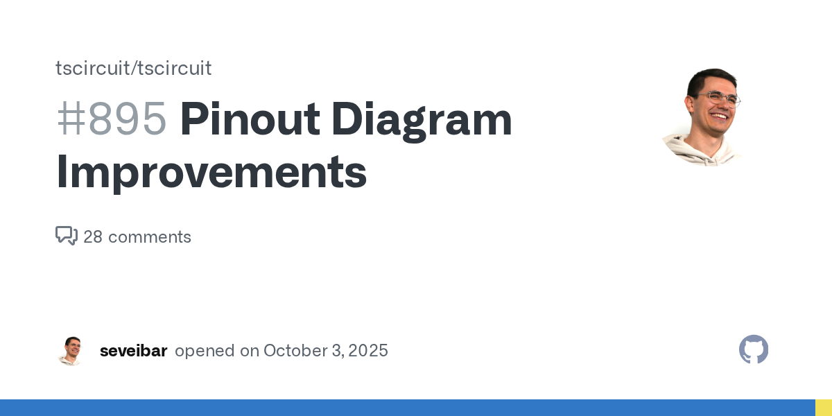 Pinout Diagram Improvements · Issue #895 · tscircuit/tscircuit