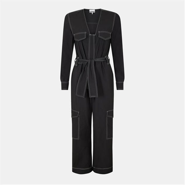 GANNI: GANNI Women's Crepe Jumpsuit