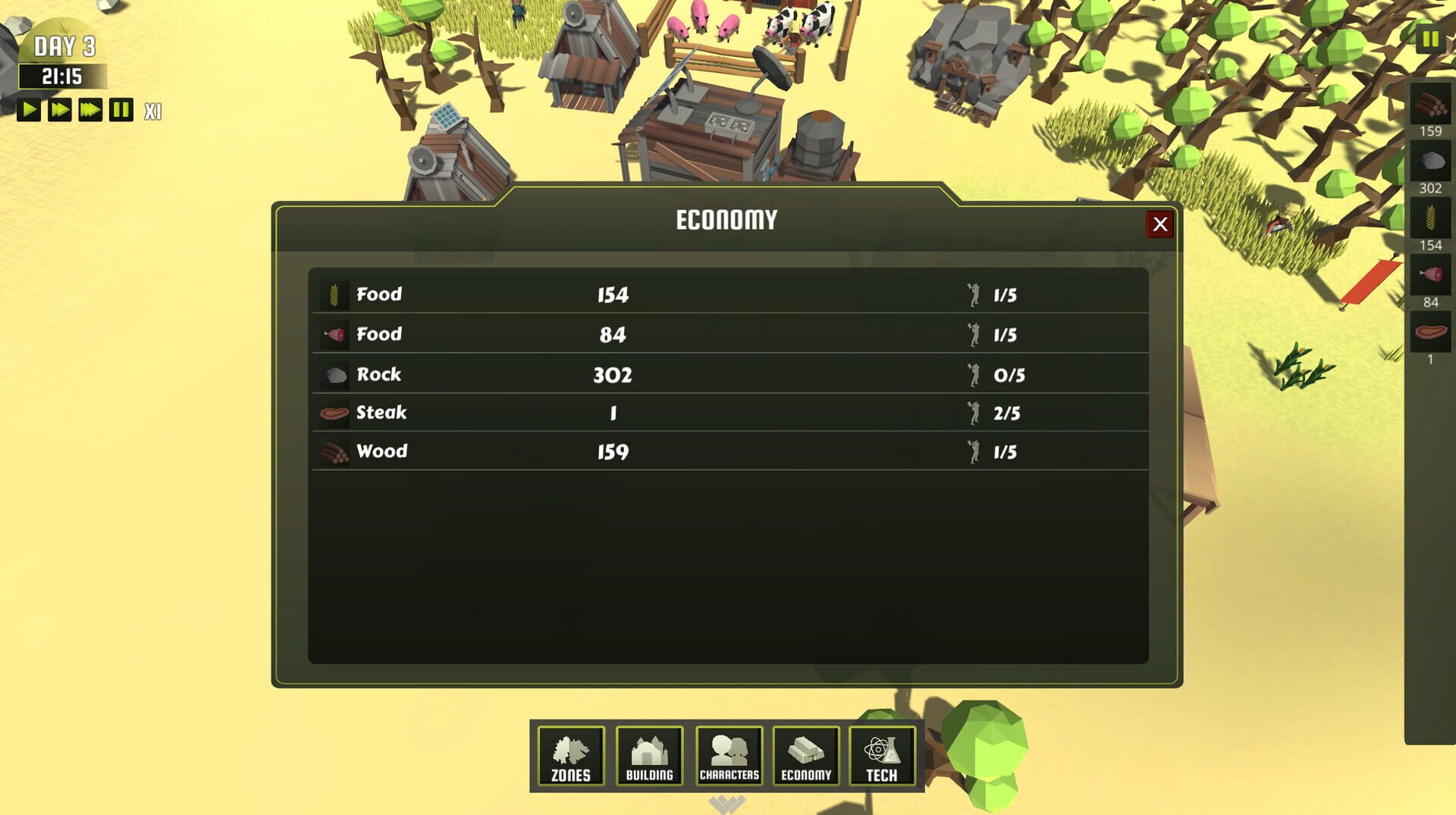 Colony Simulator screenshot 2