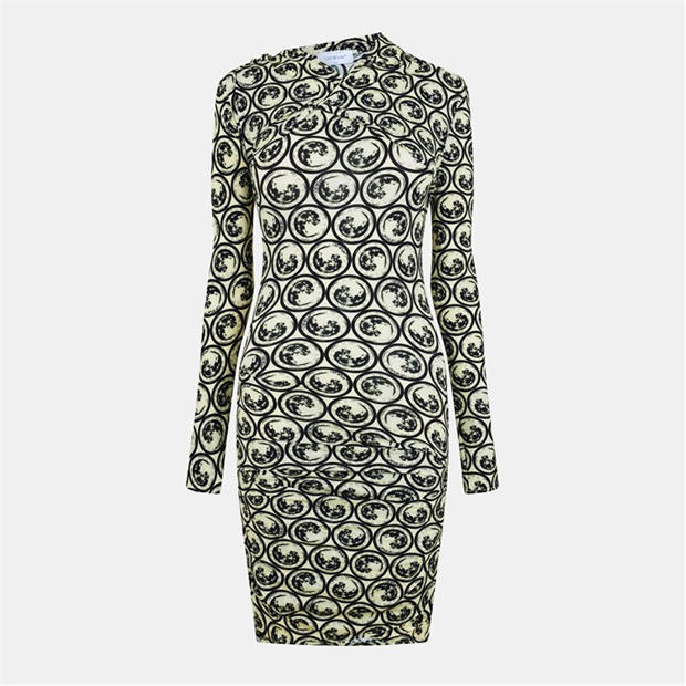 OFF WHITE: OFF WHITE Women's Long Length Maxi Dress