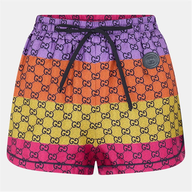 GUCCI: GUCCI Women's Woven Tracksuit Shorts