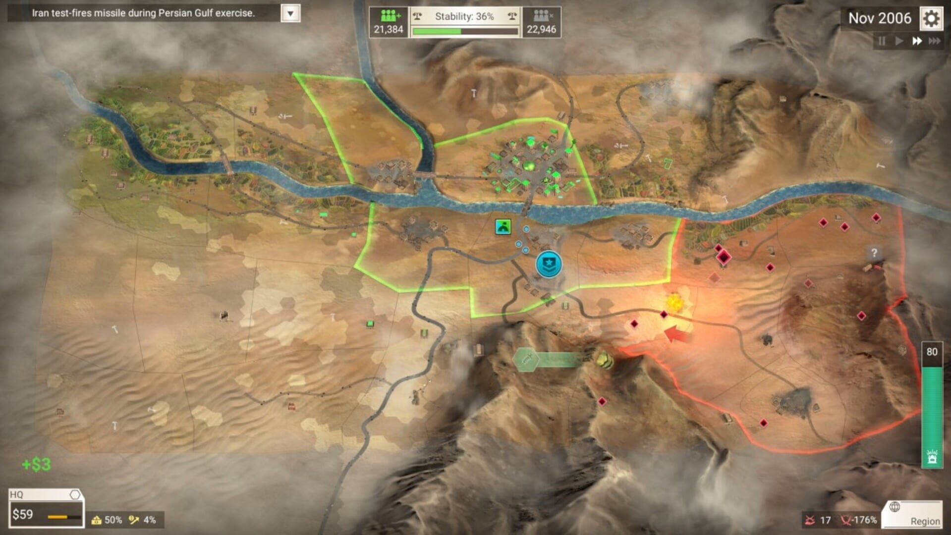 Rebel Inc: Escalation screenshot 6