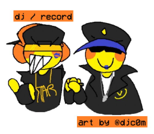 dj / record
art by @djc0m