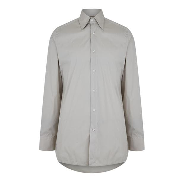 BOSS: BOSS Men's  Camel Long Sleeve Dress Shirt