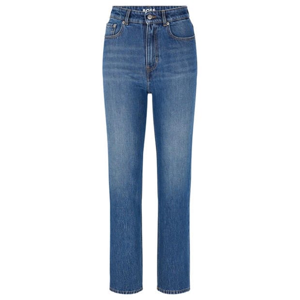 Boss: Boss Women's Straight Crop 2.0 Jeans