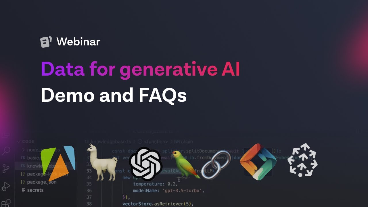 Web Scraping Data for Generative AI - Learn how to feed your LLMs w...