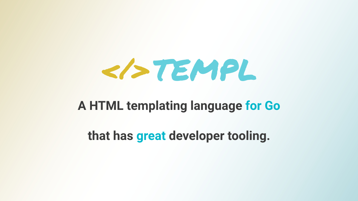 Introduction | templ docs