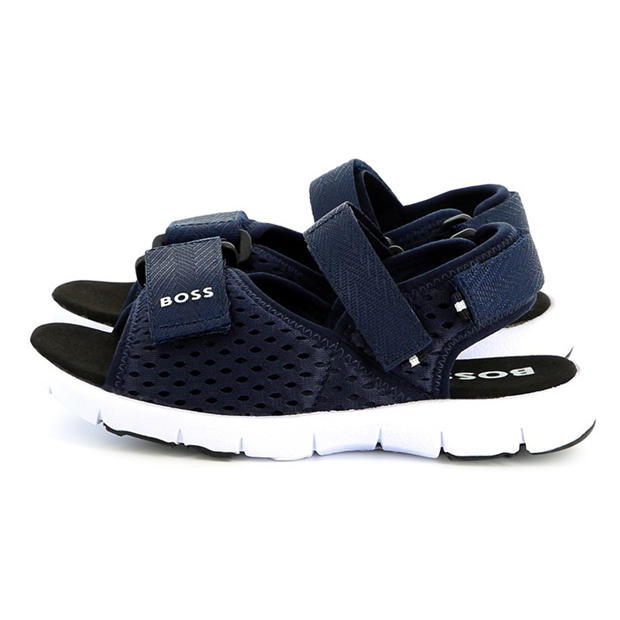 Boss: Boss Kids' Logo Flat Sandals