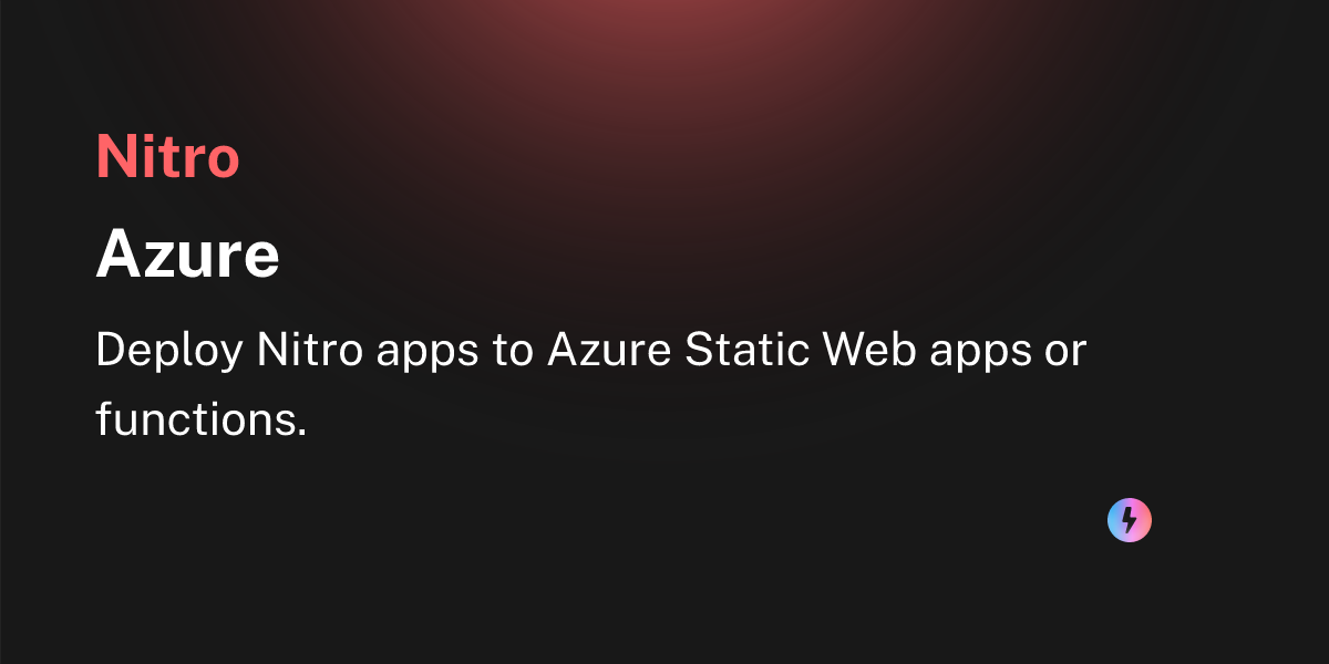 Azure - Nitro